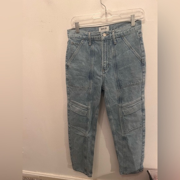 Agolde Cooper Cargo Jeans Sz 25 - Picture 2 of 4